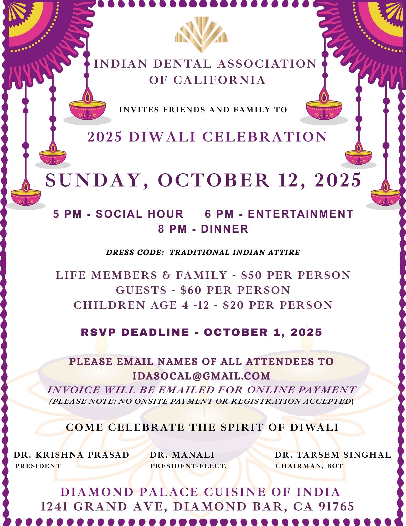 2025 Diwali Celebration